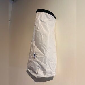 BMW white dry bag